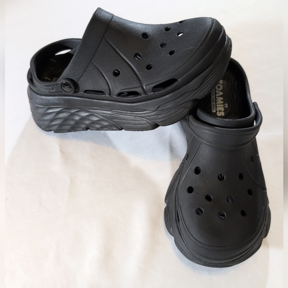 Sketchs Foamies  Platform Clogs  with Arch Support Slip Women's Size 7